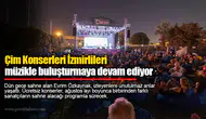 Çim Konserleri İzmirlileri müzikle buluşturmaya devam ediyor