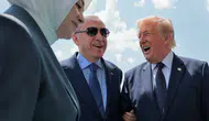 Trump Türkiye'de: Erdoğan törenle karşıladı