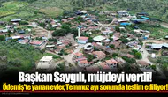Başkan Saygılı, müjdeyi verdi!