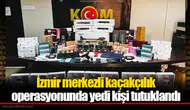 İzmir merkezli kaçakçılık operasyonunda yedi kişi tutuklandı