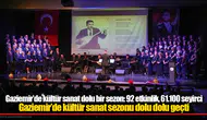 Gaziemir Belediyesi, 2025-2026 kültür sanat sezonunda 92 etkinlikle 61.100 seyirciyi buluşturdu