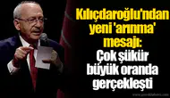 Kılıçdaroğlu'ndan yeni 'arınma' mesajı: Çok şükür büyük oranda gerçekleşti