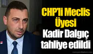 CHP'li Meclis Üyesi Kadir Dalgıç tahliye edildi