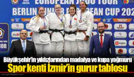 Büyükşehir’in yıldızlarından madalya ve kupa yağmuru  Spor kenti İzmir’in gurur tablosu