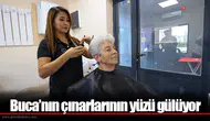 Buca’nın çınarlarının yüzü gülüyor