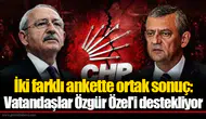 İki farklı ankette ortak sonuç: Vatandaşlar Özgür Özel'i destekliyor