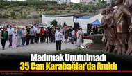 Madımak Unutulmadı 35 Can Karabağlar'da Anıldı
