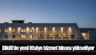 Dikili’de yeni itfaiye hizmet binası yükseliyor