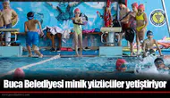 Buca Belediyesi minik yüzücüler yetiştiriyor