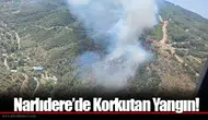 Narlıdere’de Korkutan Yangın!