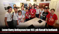 Lozan Barış Antlaşması’nın 103. yılı Konak’ta kutlandı