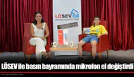 LÖSEV ile basın bayramında mikrofon el değiştirdi