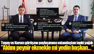 Tugay ve Kurum görüşme paylaşımına vatandaştan tepki yağdı: "Aklını peynir ekmekle mi yedin başkan..."
