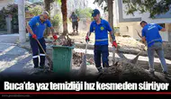 Buca’da yaz temizliği hız kesmeden sürüyor