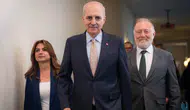 Numan Kurtulmuş'un siyasi parti trafiği sürüyor: Çerçeve yasa teklifi pazartesi Meclis'te masaya yatıyor