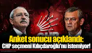 Anket sonucu açıklandı: CHP seçmeni Kılıçdaroğlu'nu istemiyor!