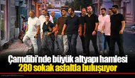 Çamdibi’nde büyük altyapı hamlesi: 280 sokak asfaltla buluşuyor
