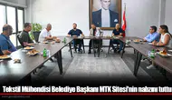 Tekstil Mühendisi Belediye Başkanı MTK Sitesi'nin nabzını tuttu