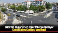 Cemil Şeboy Caddesi yenilendi