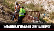 Seferihisar'da selin izleri siliniyor