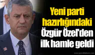Yeni parti hazırlığındaki Özgür Özel'den ilk hamle geldi
