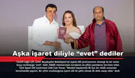 Aşka işaret diliyle “evet” dediler