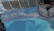 NASA uydularından İstanbul Boğazı'ndaki turkuaz renk değişimi