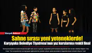 Sahne sırası yeni yeteneklerde!  Karşıyaka Belediye Tiyatrosu’nun yaz kurslarına renkli final