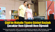 Çiğli'de Mahalle Tiyatro Günleri Başladı