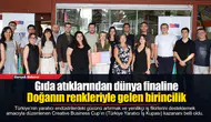 Gıda atıklarından dünya finaline... Doğanın renkleriyle gelen birincilik