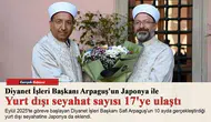 Diyanet İşleri Başkanı Arpaguş'un Japonya ile yurt dışı seyahat sayısı 17'ye ulaştı