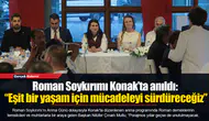 Roman Soykırımı Konak’ta anıldı: “Eşit bir yaşam için mücadeleyi sürdüreceğiz”
