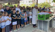 Çanakkale'de böcek ilacı zehirlenmesi iddiasıyla ölen Yusuf Talha defnedildi