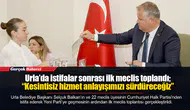 Urla’da istifalar sonrası ilk meclis toplandı; “Kesintisiz hizmet anlayışımızı sürdüreceğiz”