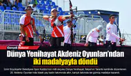 Dünya Yenihayat Akdeniz Oyunları’ndan iki madalyayla döndü