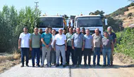 Sarıgöl’de Üzüm Hasadı Öncesi Üreticilerin Yolu Yenileniyor