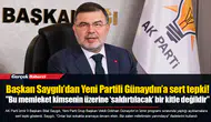 Başkan Saygılı’dan Yeni Partili Günaydın’a sert tepki!