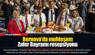 Bornova’da muhteşem Zafer Bayramı resepsiyonu