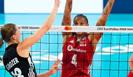 A Milli Kadın Voleybol Takımı, Almanya'yı 3-1 yenerek grup liderliğini sürdürdü