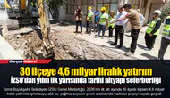 İZSU’dan yılın ilk yarısında tarihi altyapı seferberliği