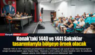Konak’taki 1440 ve 1441 Sokaklar tasarımlarıyla bölgeye örnek olacak