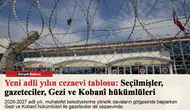 Yeni adli yılın cezaevi tablosu: Seçilmişler, gazeteciler, Gezi ve Kobanî hükümlüleri