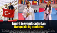 İzmirli tekvandoculardan Avrupa’da üç madalya