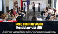 Genç kadınlar sesini Konak’tan yükseltti
