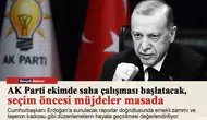 AK Parti ekimde saha çalışması başlatacak, seçim öncesi müjdeler masada