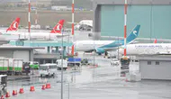 İstanbul Havalimanı'nda haczedilen İran uçağı apronda bekliyor
