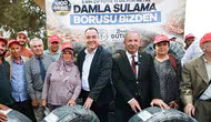 Büyükşehir’den Salihli’de 500 Üreticiye Damlama Sulama Desteği