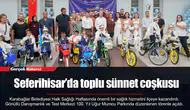 Seferihisar’da toplu sünnet coşkusu
