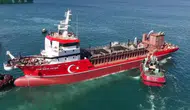 UAB Mavi Vatan suya indi: Türkiye'nin ilk yerli emici tarama gemisi