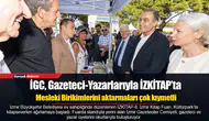 İGC, Gazeteci-Yazarlarıyla İZKİTAP’ta